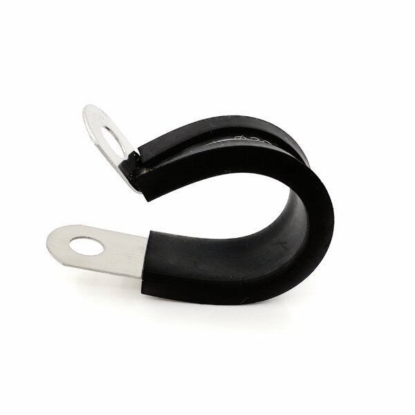 Hose Clamp Manufacturer - EPDM Rubber Lined P Clip for Fuel Pipe