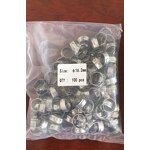 Hose Clamp Manufacturer - Stainless Single Ear Stepless 16.5-17.5mm for Welding