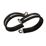 Hose Clamp Manufacturer - EPDM Rubber Lined P Clip for Fuel Pipe