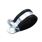 Pipe Clamp Manufacturer - Anti-corrosion Wear-resistant Stainless Steel 304 P Type Rubber