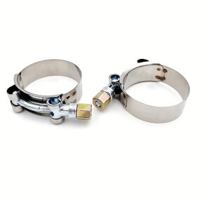 Hose Clamp Manufacturer - Custom Sizes High Quality Stainless Steel 201 & 304 T Type Bolt