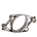 Hose Clamp Manufacturer - European Strong W4 Stainless Steel Double Bolts