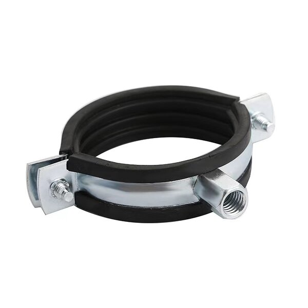 Pipe Clamp Manufacturer - M8 M10 Heavy Duty with Rubber EPDM