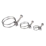 Hose Clamp Manufacturer - Factory Wholesale Standard Stainless Steel Double Wire