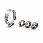 Hose Clamp Manufacturer - OEM ODM Best Price Stepless Single Ear Strong