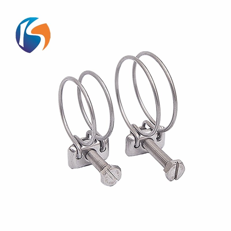 Hose Clamps Manufacturer - HAVC Electric Strong OEM Galvanized Double Wire Rope Support
