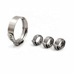 Hose Clamps Manufacturer - Hot Sale Custom Size Stainless Steel Single Ear