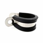 Hose Clamps Manufacturer - Cushion Fixing Support Rubber Lined Rubber Clips