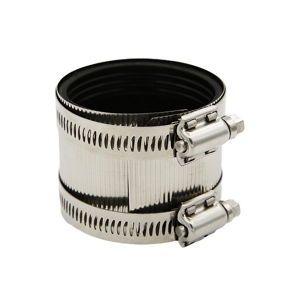Coupling Hose Clamp Manufacturer - High Quality Stainless Steel with Rubber Seal for Pipe