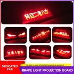 Brake Light Sticker Manufacturer - Universal Car Projection Panel Exterior Tuning Decal