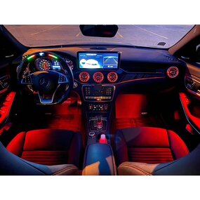 Ambient Light Manufacturer - 12 Color LED Interior for Mercedes W117 W156 W176