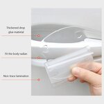 Car Sticker Manufacturer - Transparent Door Sill Anti-Scratch Nano Tape Protector