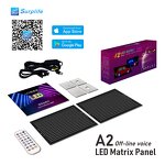 LED Matrix Panel Manufacturer - 2 in 1 APP Remote 12V USB Foldable Car Devil Eye