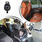 Car Headrest Hook Manufacturer - Cute Owl Shape Open Close Eyes MultiFunctional Storage