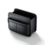 Car Storage Box Manufacturer - PU Leather Door Multi-pocket Seat Back Trash Can