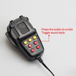 Car Horn Speaker Manufacturer - 12V Universal Warning Amplifier Exterior Accessory