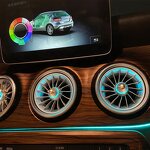 Air Vent Light Manufacturer - 12 Color Turbo for Mercedes W117 W156 W176 W246