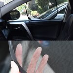 Car Sunshade Manufacturer - Side Shields Black Mesh Interior Sunscreen Cooling