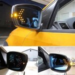 Mirror Indicator Light Manufacturer - LED Arrow Panel Car Rearview Mirror Universal
