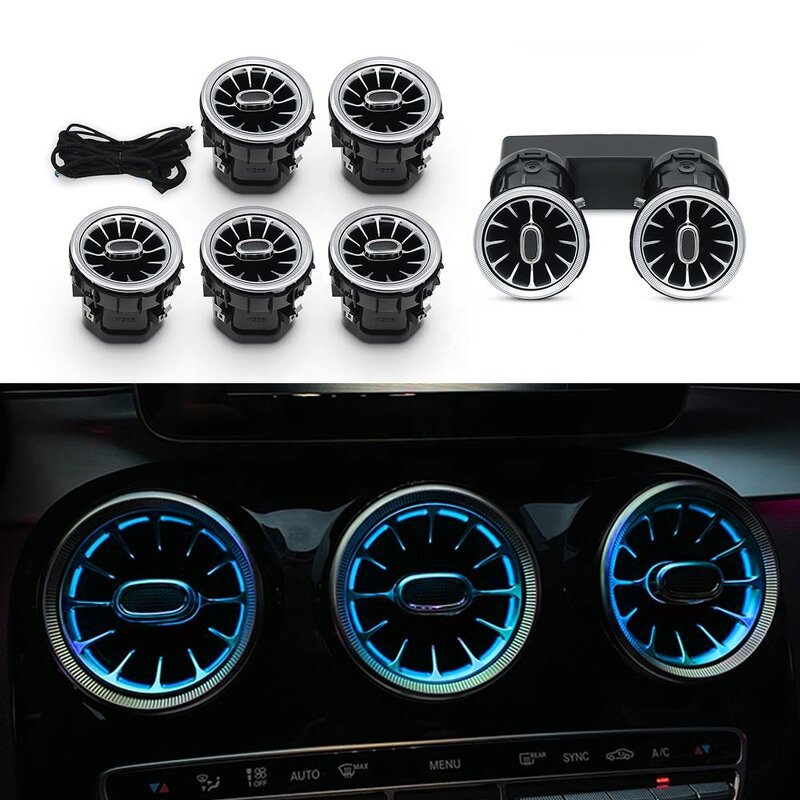 Ambient Light Manufacturer - 64 Color Rotating for Mercedes W205 GLC X253