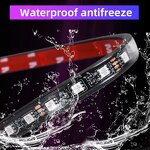 Motorcycle Light Strip Manufacturer - RGB APP Remote 12V Sound Control Waterproof