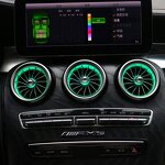 Air Vent Light Manufacturer - 3/12/64 Color for Mercedes W205 GLC C43 C63