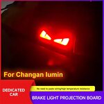 Brake Light Sticker Manufacturer - Custom Demon Eyes for Changan Lumin Auto Warning
