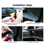 Decorative Strip Manufacturer - Universal Car Interior Multi-color Auto Accessory