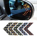Mirror Indicator Light Manufacturer - LED Arrow Panel Car Rearview Mirror Universal