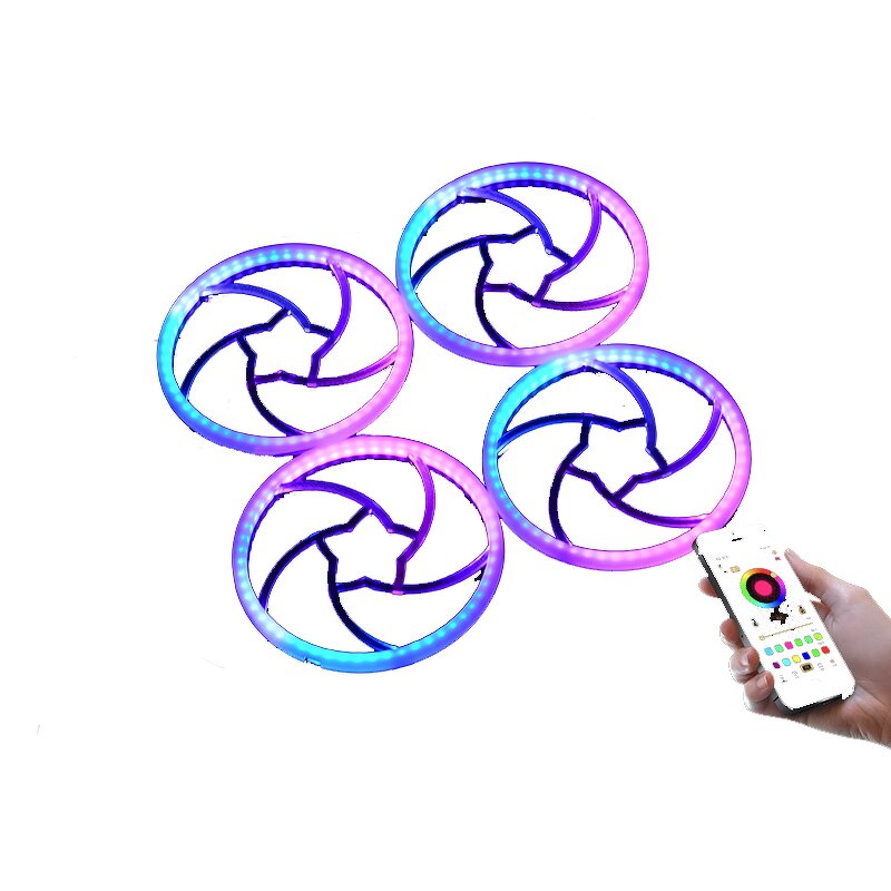 Ambient Horn Light Manufacturer - 256 Color RGB APP 210 Modes Symphony Car LED