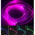 Fiber Optic Light Manufacturer - 12V RGB APP Control Waterproof Car Interior Strip