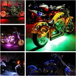 LED Ambient Lamp Manufacturer - 5050 SMD RGB APP for Car Motorcycle Waterproof