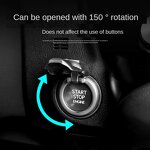 Car Clock Manufacturer - Mini Quartz Analog Glow Dashboard Stick-On Decorative