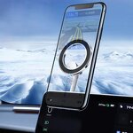 Phone Holder Manufacturer - 360° Rotating Magnetic Foldable Universal Car Mount