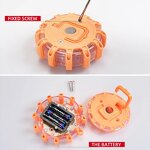 Warning Light Manufacturer - Magnetic Multi-Pattern LED Strobe Flashing Car Beacon