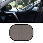 Car Sunshade Manufacturer - Side Shields Black Mesh Interior Sunscreen Cooling
