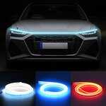 Car Hood Light Manufacturer - 12V LED Dynamic DRL Turn Signal Scan Starting Ambient