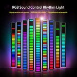 RGB Sound Pickup Lamp Manufacturer - LED Music Rhythm for Car Party Esports Room
