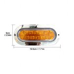 Side Marker Light Manufacturer - 4PCS 4Color 12/24V LED Trailer Truck Tail Lamp