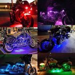 LED Ambient Lamp Manufacturer - 5050 SMD RGB APP for Car Motorcycle Waterproof