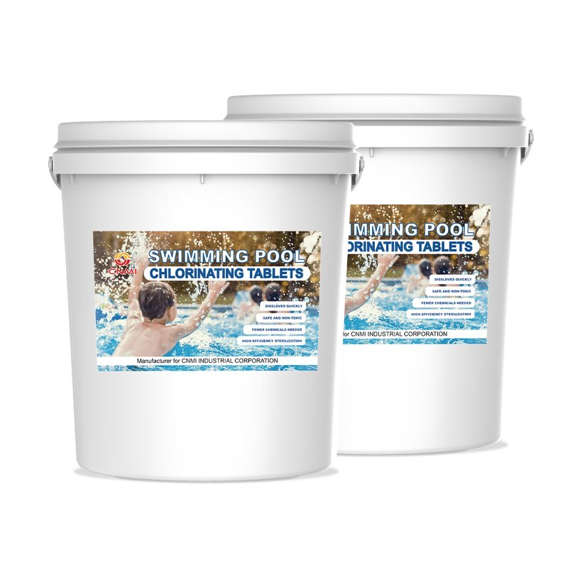 Chlorine Tablets Manufacturer - CNMI Individually Wrapped 90% Chlorine Pool
