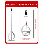 Epoxy Mixer Manufacturer - CNMI DIY Drill Attachment Mud Mixer OEM ODM