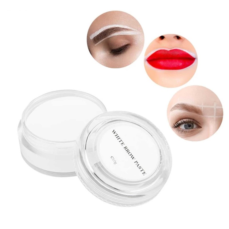 Brow Paste Manufacturer - OEM White Mapping Paste Brow Shape Define Tool