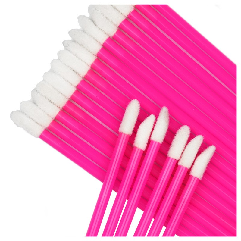 Custom Lip Brush Supplier - OEM Plastic Hollow Handle Gloss Tool Applicator