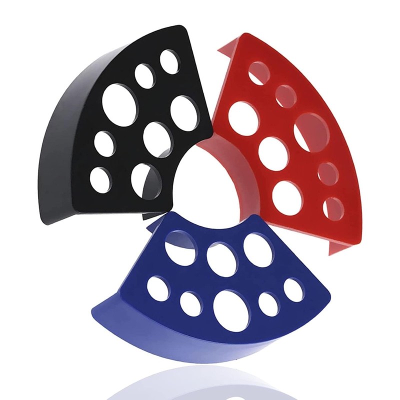 Ink Cup Holder Supplier - OEM Plastic 8-Holes Pigment Tray Display Rack