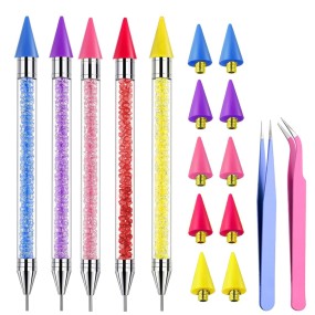 Nail Rhinestones Tool Manufacturer - OEM Replaceable Wax Head Acrylic Pen