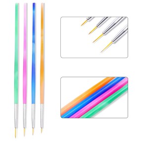 Nail Design Brush Manufacturer - OEM Liner Gel Polish 5-15pcs Brush Set