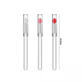 硅胶唇刷生产商-OEM便携唇膜润唇膏带盖