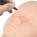 微刀片手工具生产商-OEM塑料黑色一次性12-18针笔