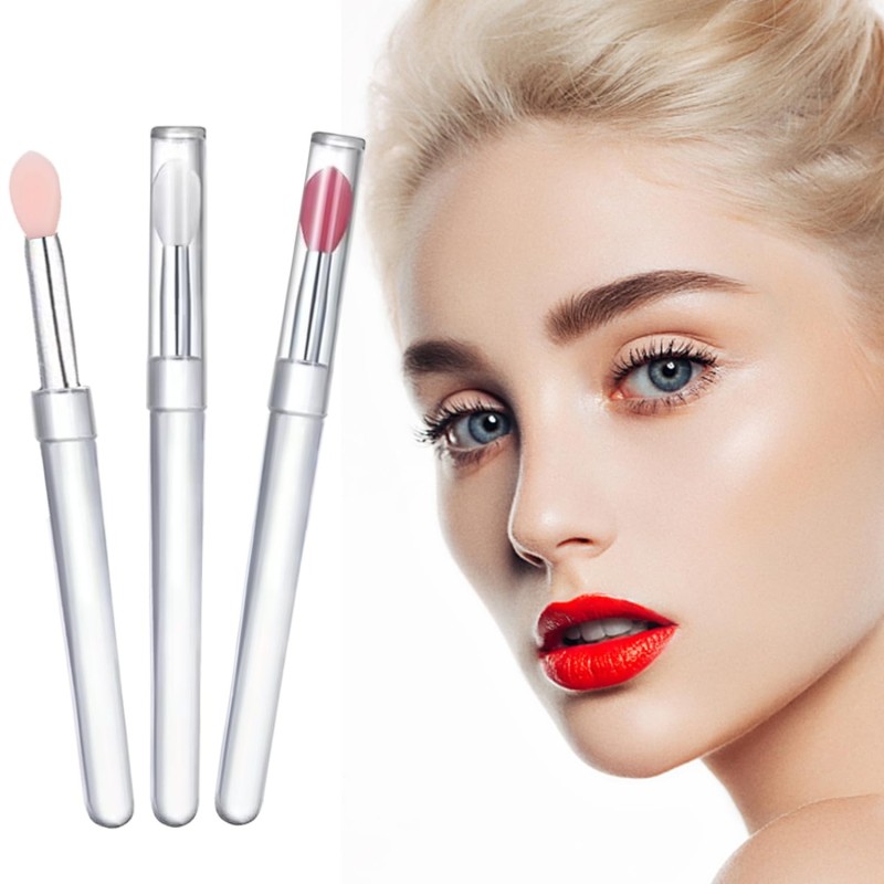 Lip Balm Applicator Supplier - OEM Silicone Lipstick Brush Makeup Tool